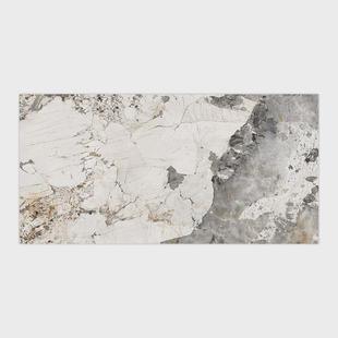 大堂订做定制岩板客厅悬空电视背景墙酒店加工连纹通体大理石瓷砖