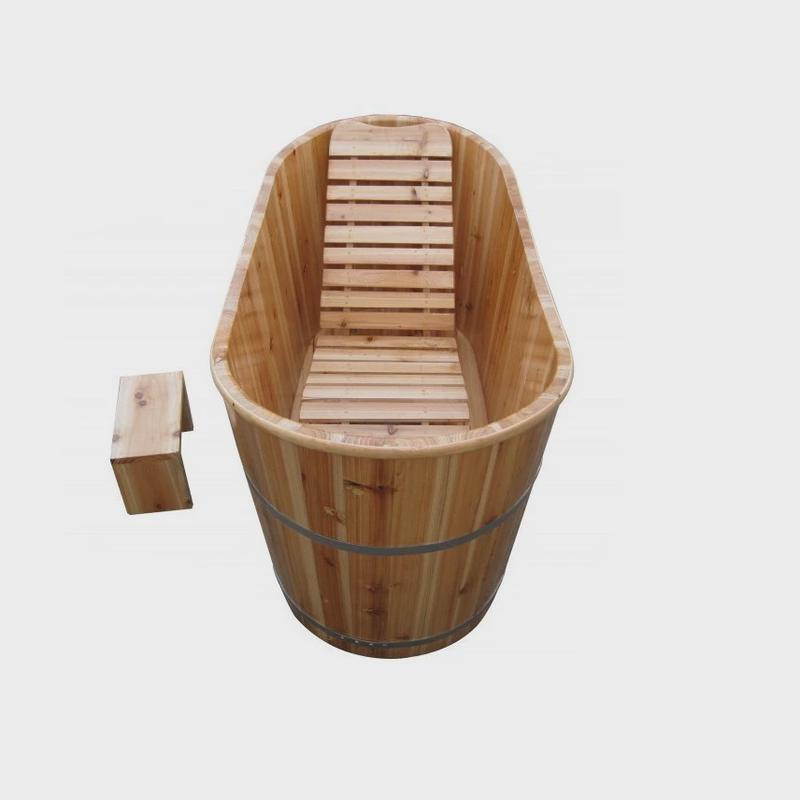 热销木桶全身实木可带盖蒸汽泡澡桶熏蒸桶浴缸木洗澡桶厂家直销定