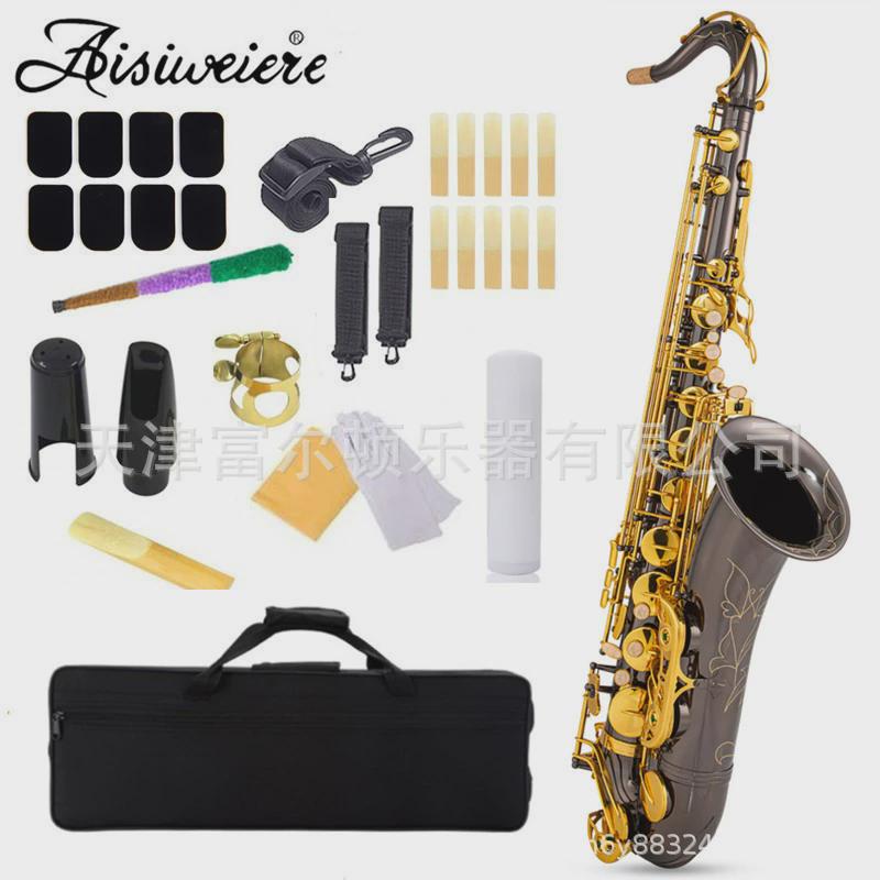 降b调次中音萨克斯威尔艾斯电泳金双键筋次中音萨克斯乐器