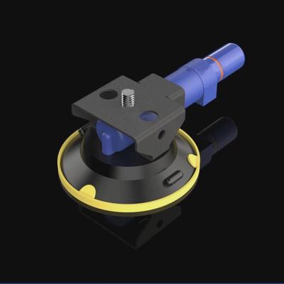 无痕3inch3”75mm小型橡胶热销真空手泵吸盘云台吸盘