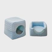 可用 猫窝小型犬宠物窝半猫屋四季 新品 冬暖夏凉感多用封闭式