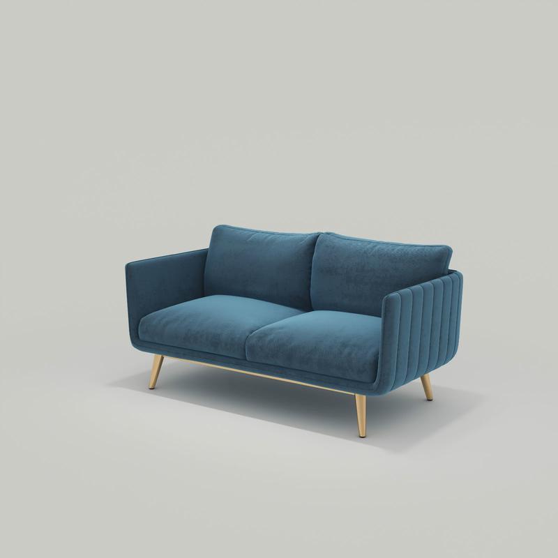 办公室沙发简约现代茶几组合套装会客商务接待室三人位休息区沙发