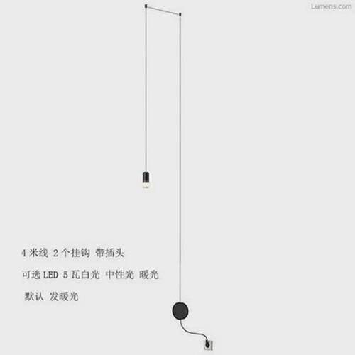 LED线条吊灯客厅展厅样板房办公室卧室简约后现代个性创意DIY灯