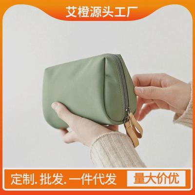 便携收纳包女跨境化妆包迷你小号口红包化妆品大容量收纳袋外出包