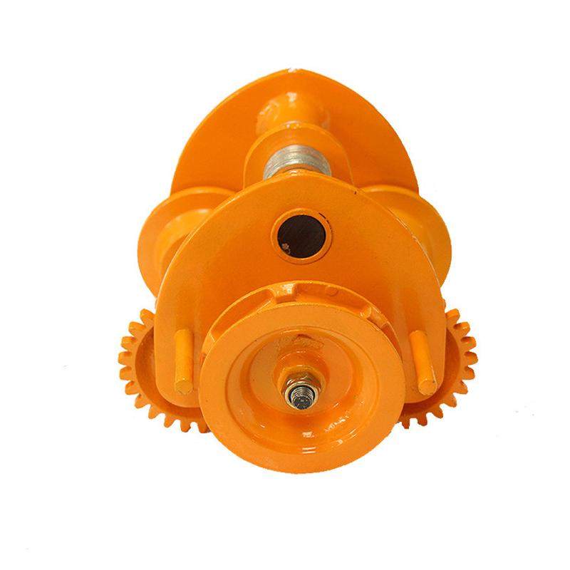 厂家供应工字钢单轨小车手拉链条跑车四轮手拉葫芦跑车工字钢滑车