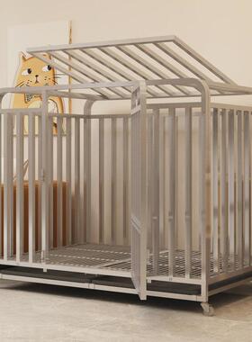 狗笼子小中型犬大型犬室内带厕所分离金毛家用宠物笼拉布拉多围栏