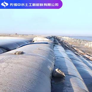 长丝土工布厂家混机织布 生产泥土土工管袋 填充沙袋 承接施工