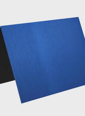 阳极氧化天蓝色铝板相框机电开关面板铝合金彩色专用5052铝板