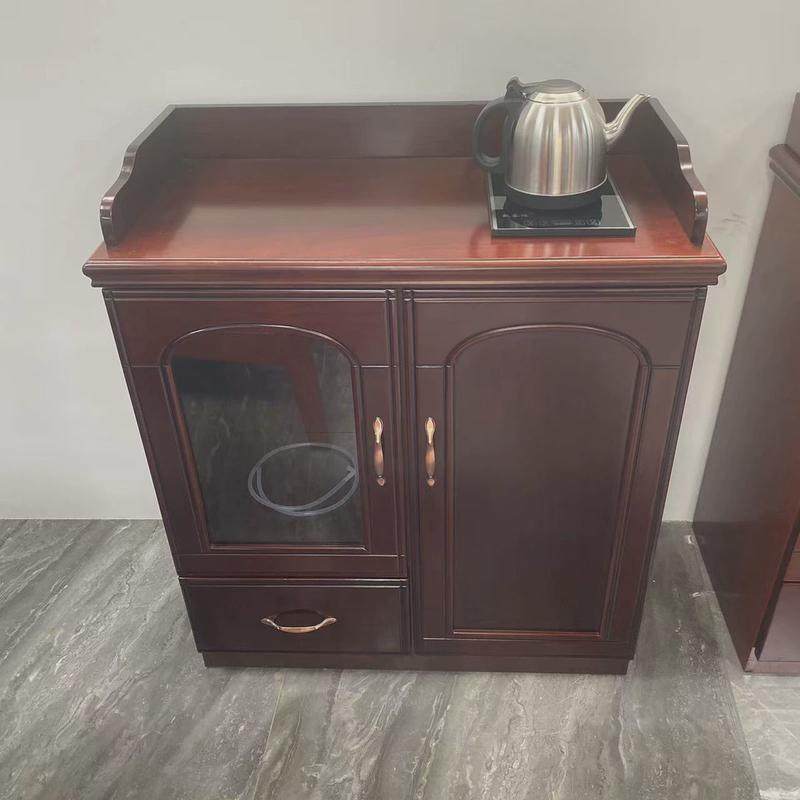 gy办公室实木茶水柜油漆酒店餐边柜靠墙多功能茶水储物柜两门酒水,商业/办公家具,文件柜,淘宝优惠券,粉丝福利购,淘宝优惠卷