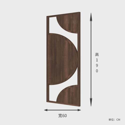 现代隔断艺术复古挡板中古移动客厅屏风法式玄关轻奢装饰折叠简约