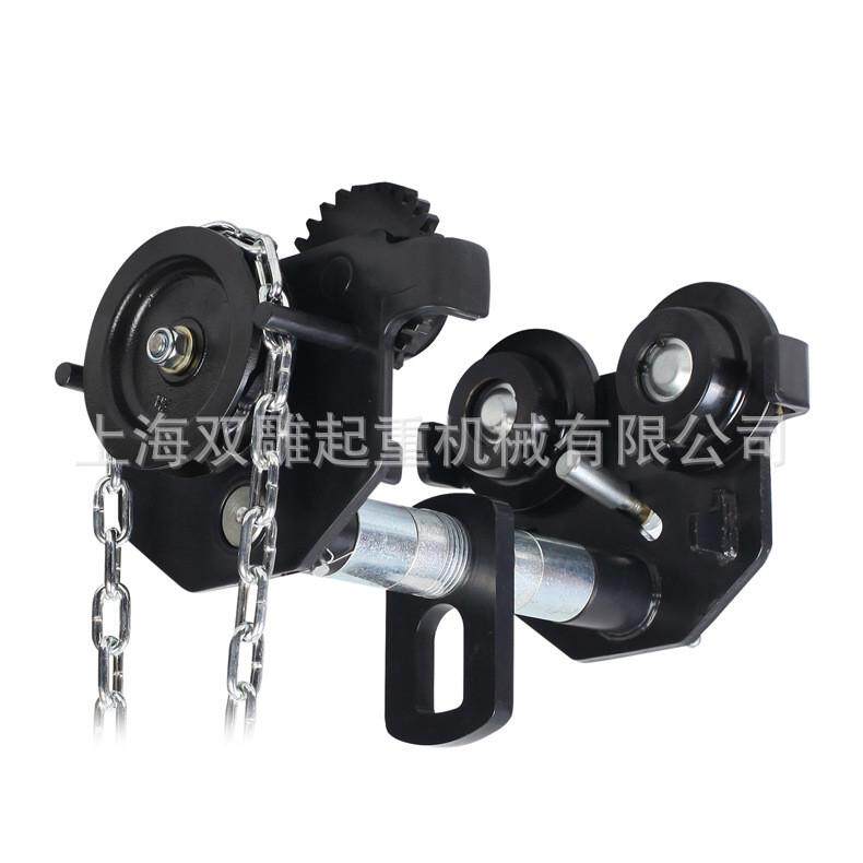 防撞手拉小车手推小车单轨小车gcl/gct型1吨2吨3吨牌雕宝起重吊机