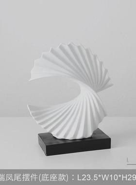 现代高档艺术客厅玄关摆件家居创意电视柜别墅书房柜酒柜软装饰品