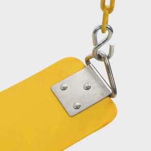 秋千EVA不锈钢三角铁片儿童秋千室内小区户外荡秋千秋千座配件