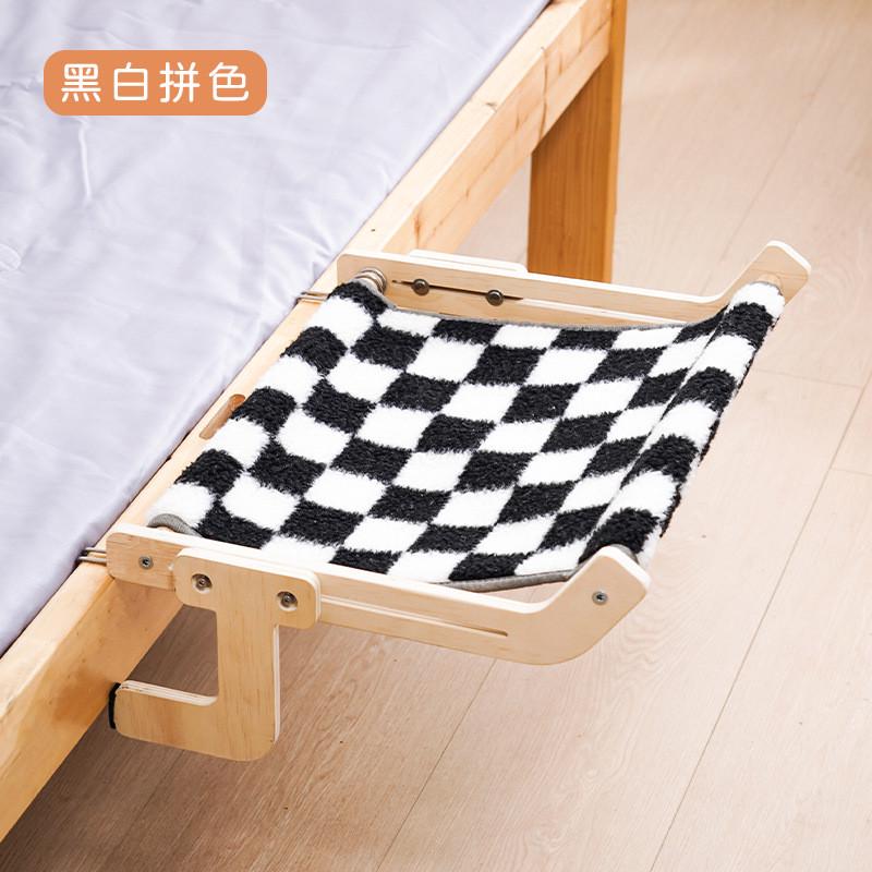 床边猫床猫挂床猫咪悬挂猫窝窗台吊床猫架窗户阳台宠物吊床晒太巧