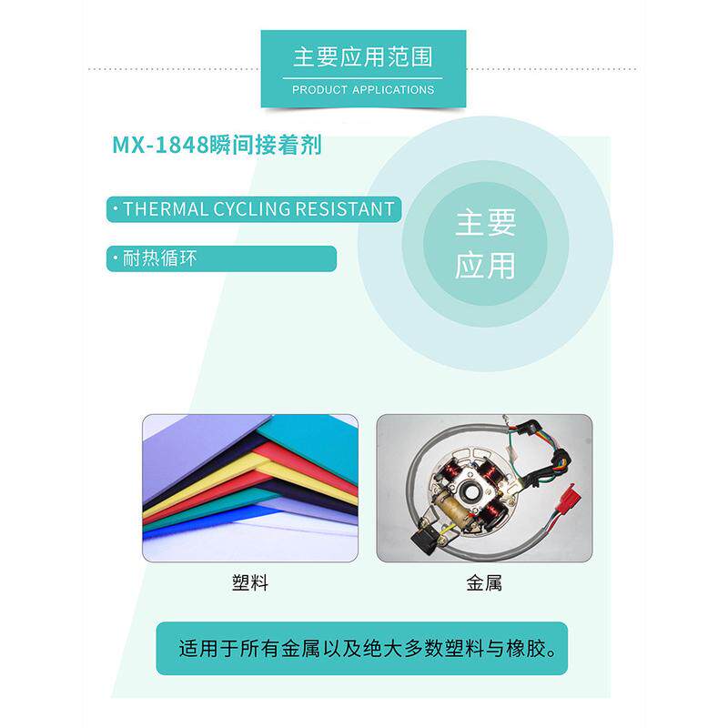 透明电子元件快干胶金属粘塑料瞬间强力胶水防老化耐高温胶水
