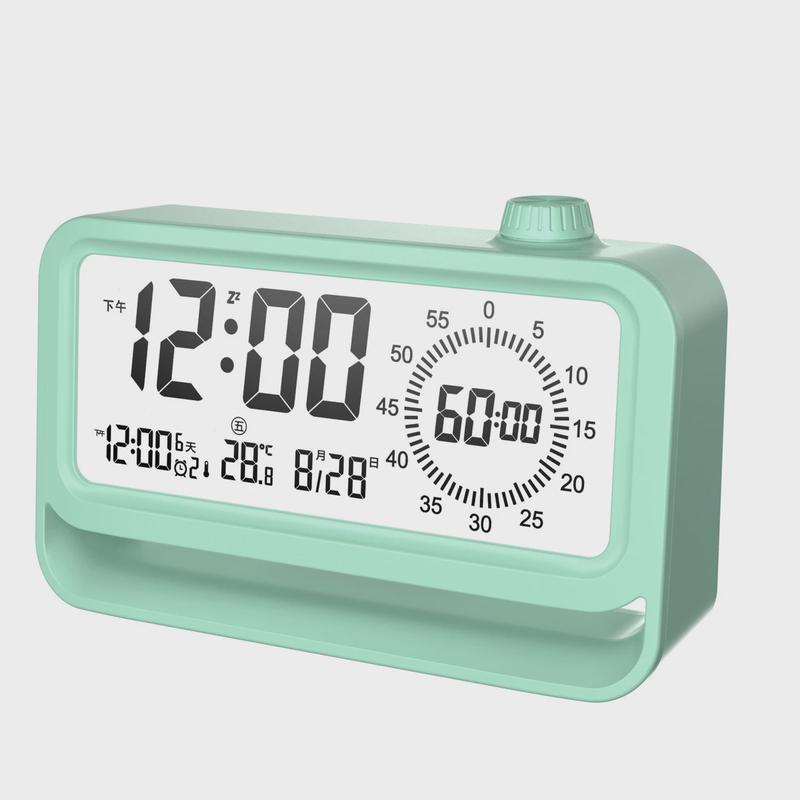 闹钟灯一体小夜灯学生闹钟管理器计时器自律打卡倒计时可视化闹钟