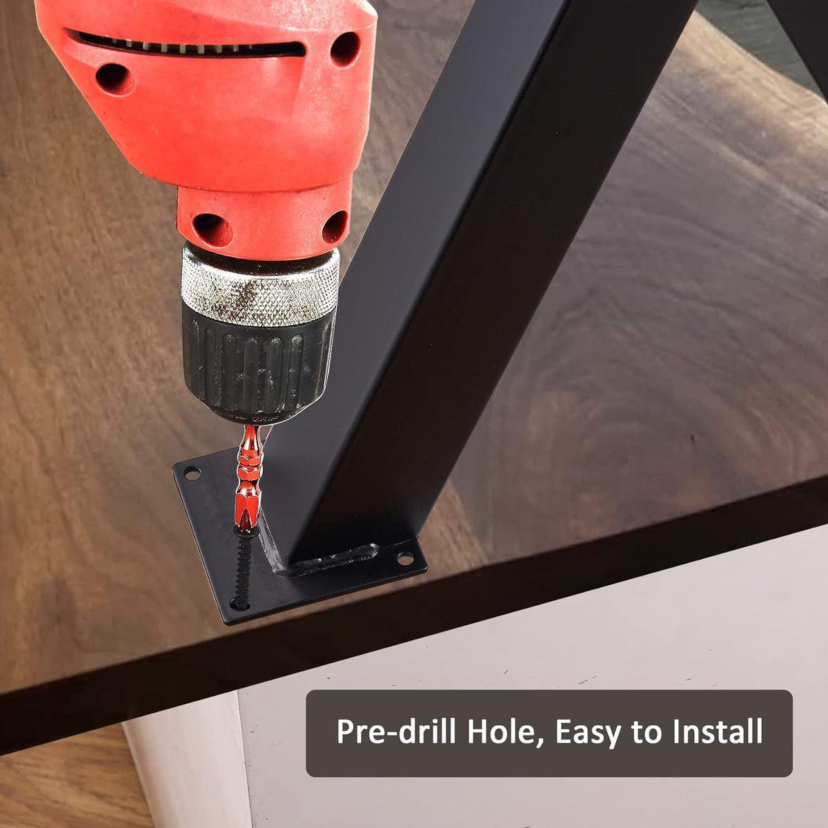 铁艺桌脚茶几凳子支撑架实木桌腿桌腿吧台脚承重x型餐电脑