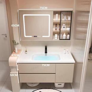 陶瓷浴室柜一体盆65cm75厘米85厘米95厘米105cm115cm洗漱台盆