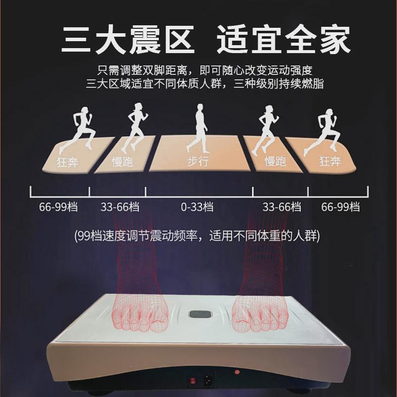 工厂甩脂机抖抖机律动身体锻炼肚子大腿按摩器放松健身器材厂家