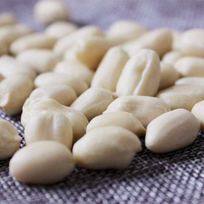新脱皮生花生米大仔花生去皮 去皮花生仁牛轧糖用花生汤5斤装凉拌