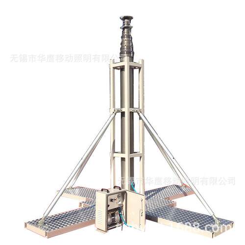 厂家供应18桅杆十字盘架az8-215-3200-18000伸缩气动升降米可定制
