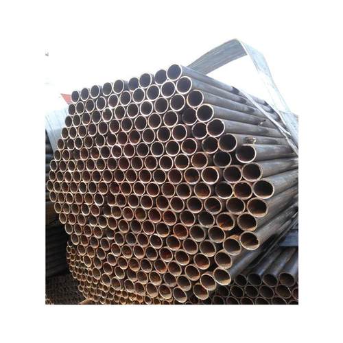 天津钢管销售直缝焊管4寸焊管黑铁管可定切割黑圆管退