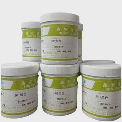 亮光pvc哑光丝印油墨附着力强透明油性油墨耐高温pvc油墨