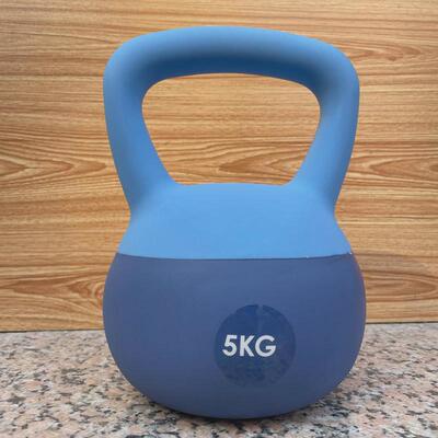 软壶铃家用女士6kg健身器材瘦手臂训练臀提壶哑铃男士力量练壶铃