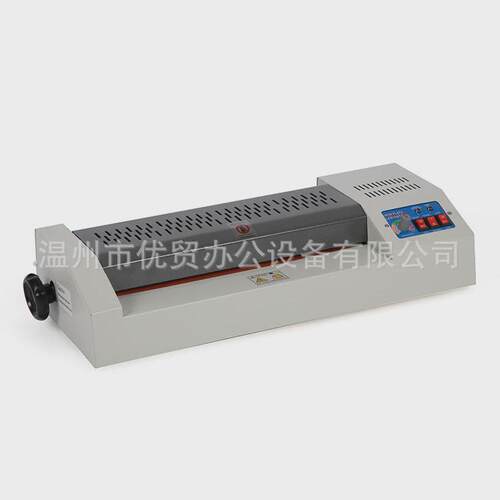 单台塑封机320mm办公家用A3压膜机相片过胶机带温度表无手轮YT320