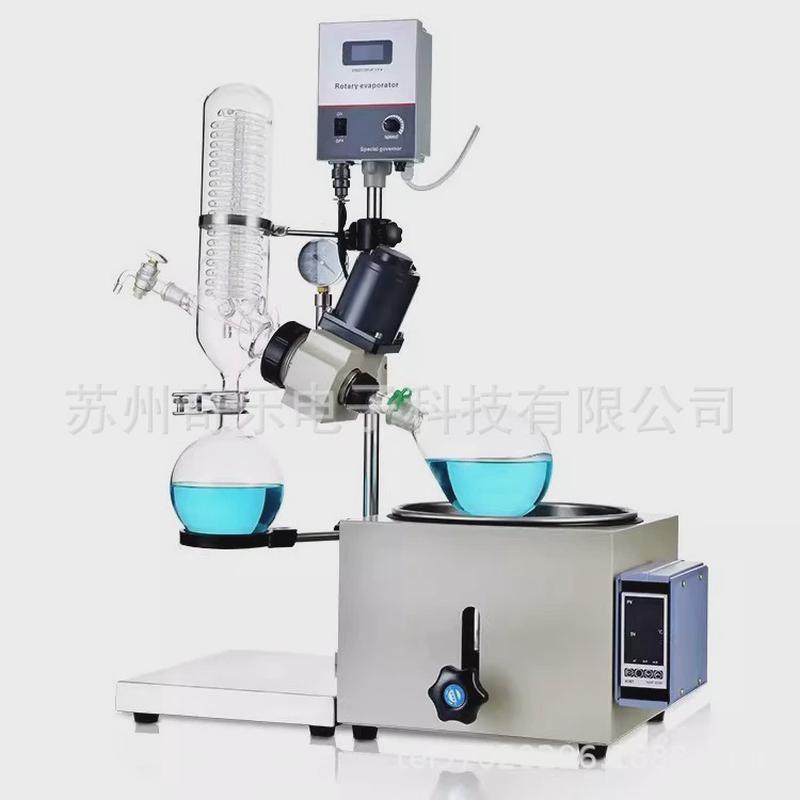 re-1l/2l/3l/5l手动蒸发小型旋转升降仪实验室旋转蒸发器