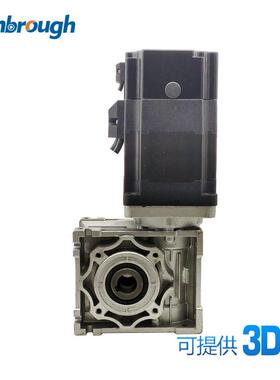 86蜗轮减速刹车无刷电机ac220v565w3000rpm减速比5-100