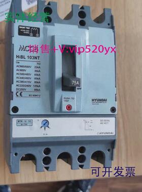 现货供应HYUNDAI断路器HiBL103NT75A议价
