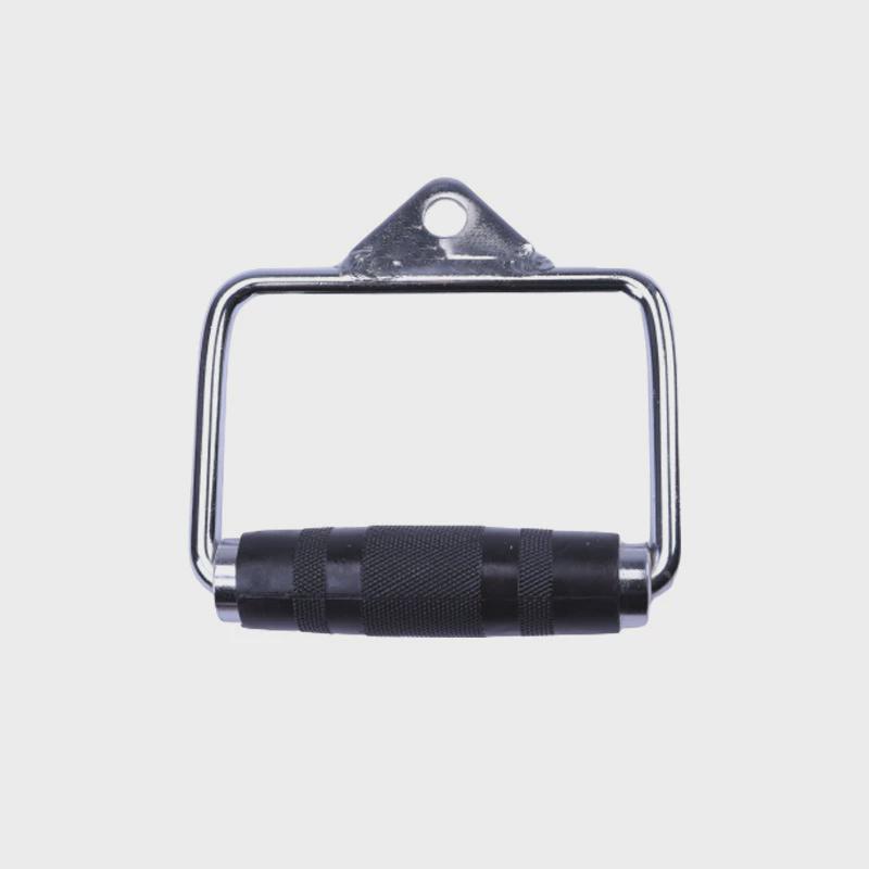 高位v型电镀把手力量划船配件大飞鸟拉杆坐姿器械拉力杆下拉把手