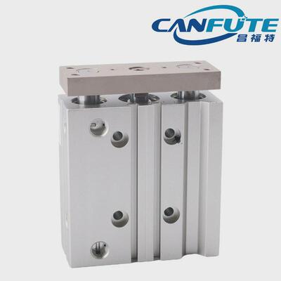 MGPM/TCM三轴导杆气缸带导杆气缸三轴大推力双作用三杆气缸