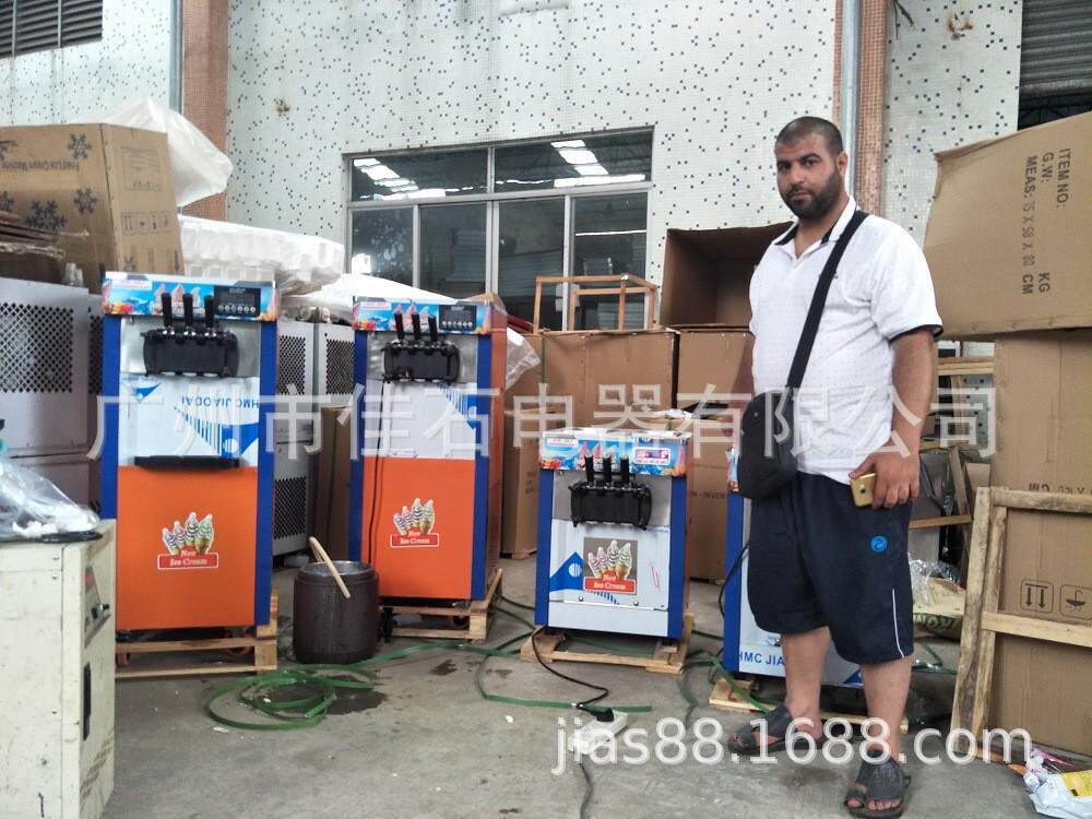 товар из китая 新款立式三色雪糕机softicecreammachine110v冰淇淋机