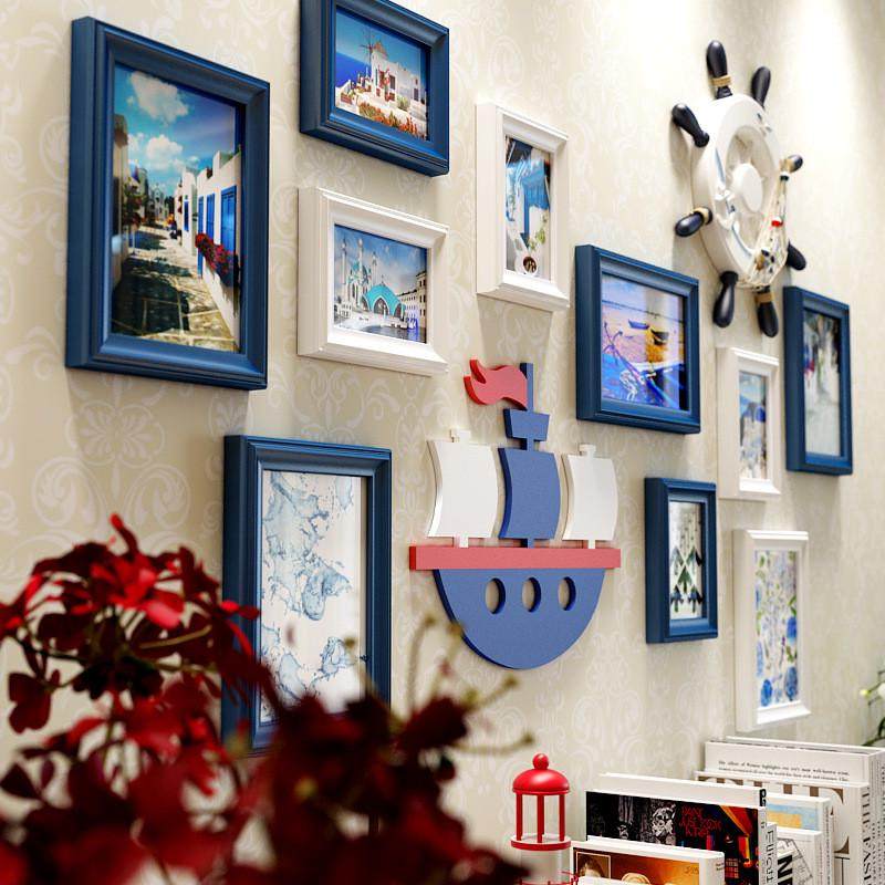 包邮【金零点9002】拉里昂诺欧式实木相框墙创意照片墙,家居饰品,相框/画框,淘宝优惠券,粉丝福利购,淘宝优惠卷