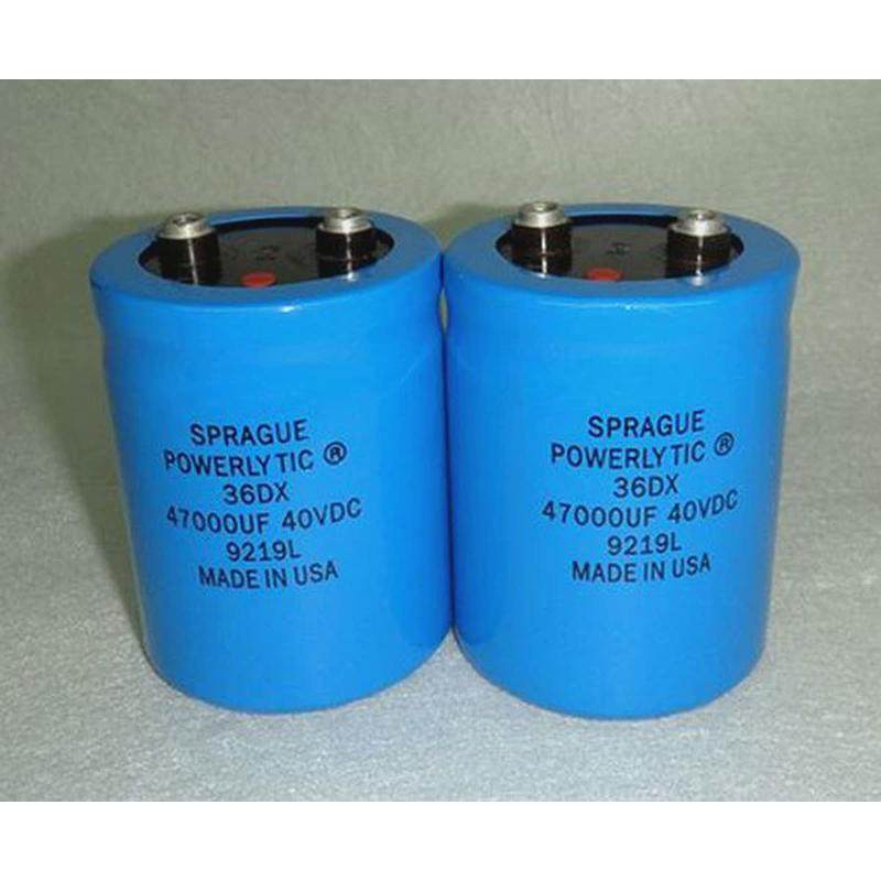 美国思碧SPRAGUE 36DX 40V47000UF 发烧大水塘电容器 外观漂亮