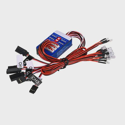 厂家直销RC田宫TAMIYA1/10仿真车灯转向刹车智能模型联动12灯