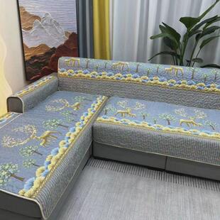 沙发垫套装全套一整套全套沙发套无沙发垫一整套组合型贵妃