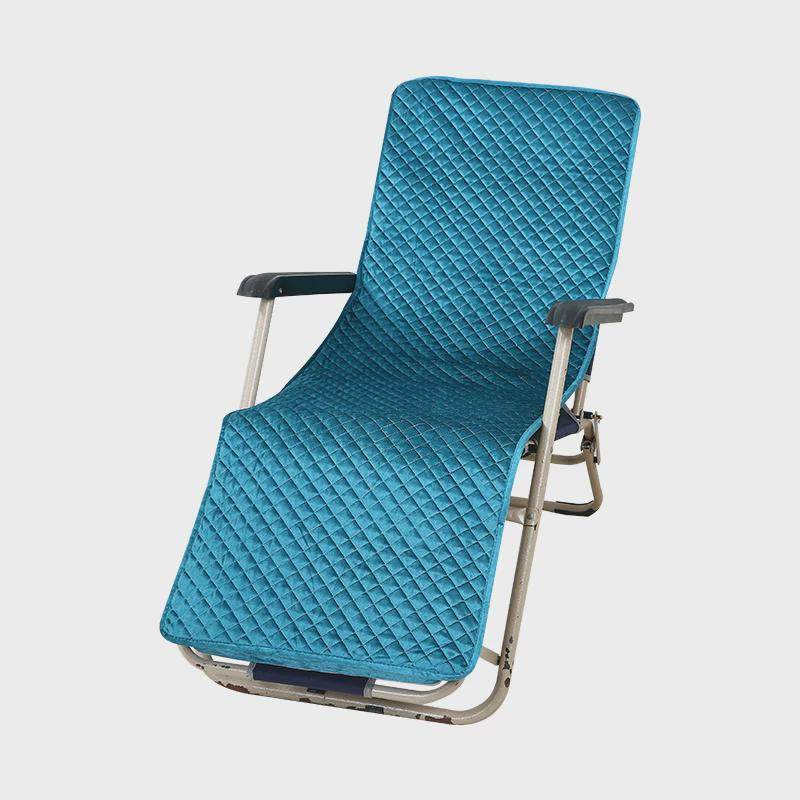 39n四季通用折叠躺椅垫子坐垫靠垫一体办公室摇椅靠背凳垫加厚子