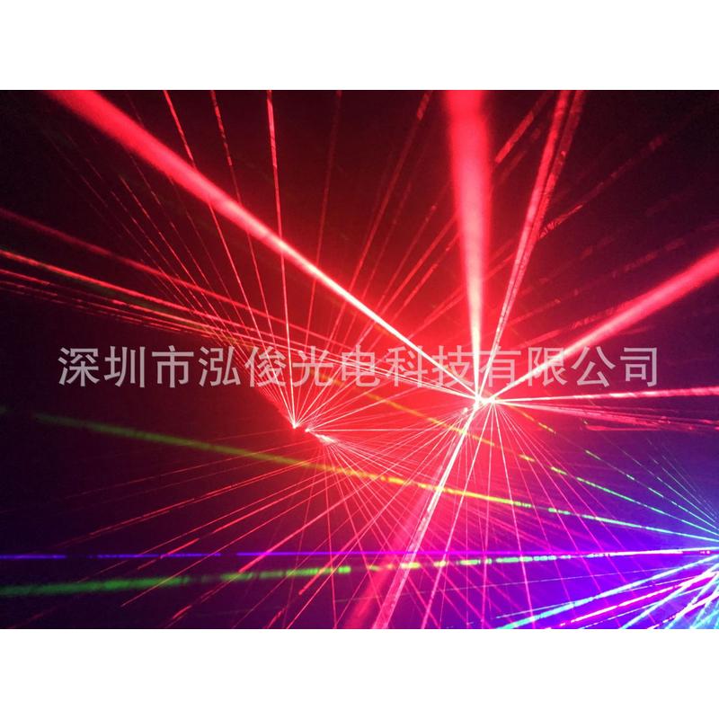 夜店激光舞表演手套舞台道具全红手套激光可添加超亮酷掌心灯