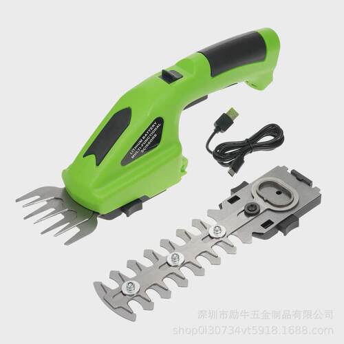 充电式家用小型电动绿篱机绿篱机便携式修枝剪枝圆林修剪工具