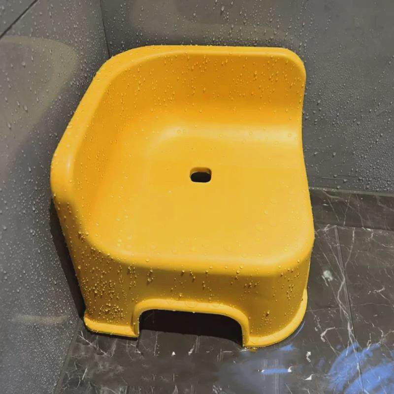 浴室专用凳子洗澡凳防滑成人儿童塑料椅子角落叠放淋浴卫生间矮凳,家装主材,浴室壁挂凳椅,淘宝优惠券,粉丝福利购,淘宝优惠卷