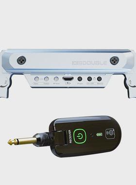 DOUBLEX2德博拾音器民谣吉他无线免开孔专业木吉他加振拾音器