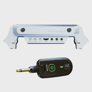 doublex2德博拾音器民谣吉他无线免开孔拾音器木吉他加振专业