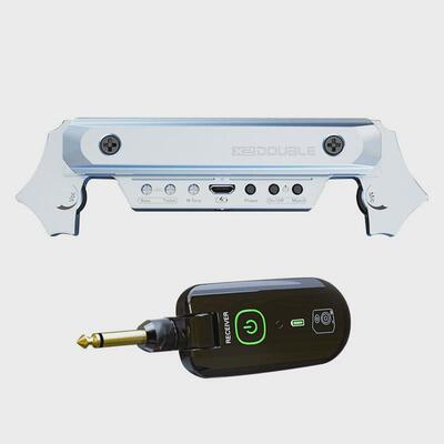 doublex2德博无线民谣吉他拾音器免开孔专业木吉他加振拾音器