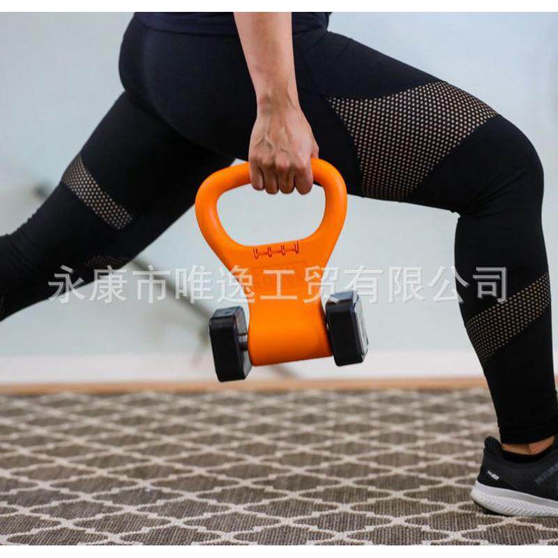 哑铃拆助力片健身辅助配件哑铃夹片快夹哑铃壶提手室内健身