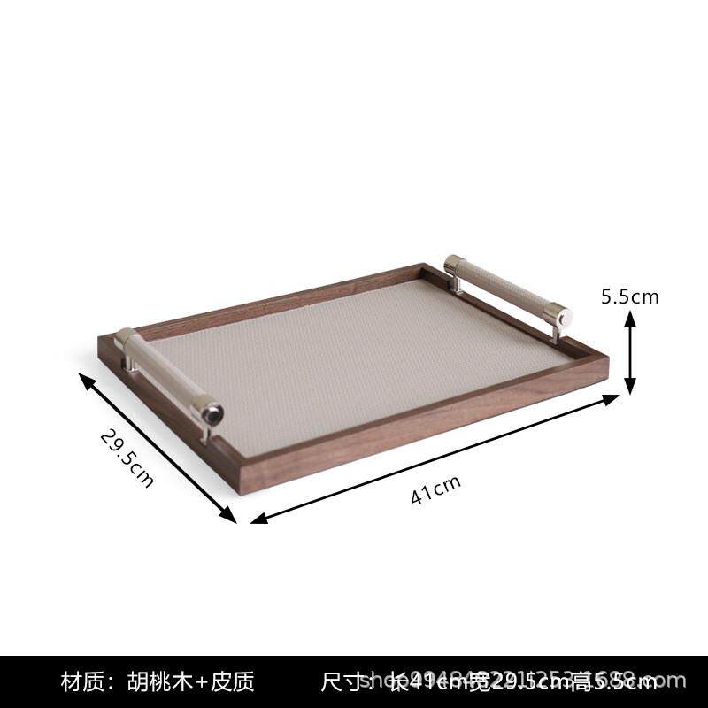 胡桃木轻奢纸巾盒客厅高档收纳纸盒家用卫生间创意抽纸盒纸抽盒子