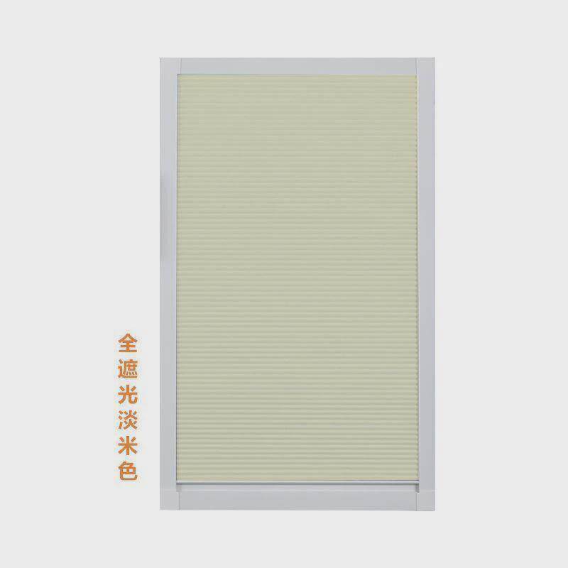 带框免打孔百叶内倒内全遮光窗帘遮阳厨房浴室防水开窗玻璃蜂新品