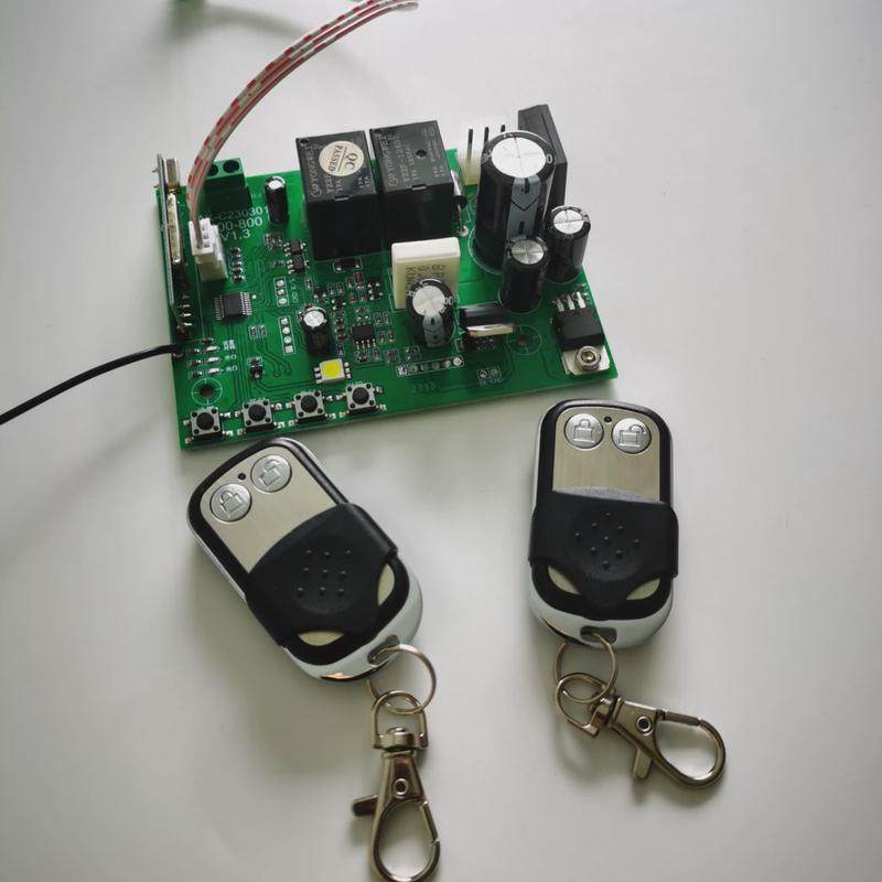 控制板起慢停24v遇阻停止电子限位车库门主板翻板门慢霍尔限位